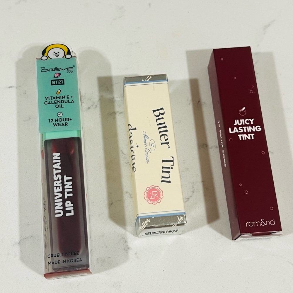 💋Korean lipstick- Set of 3 💋